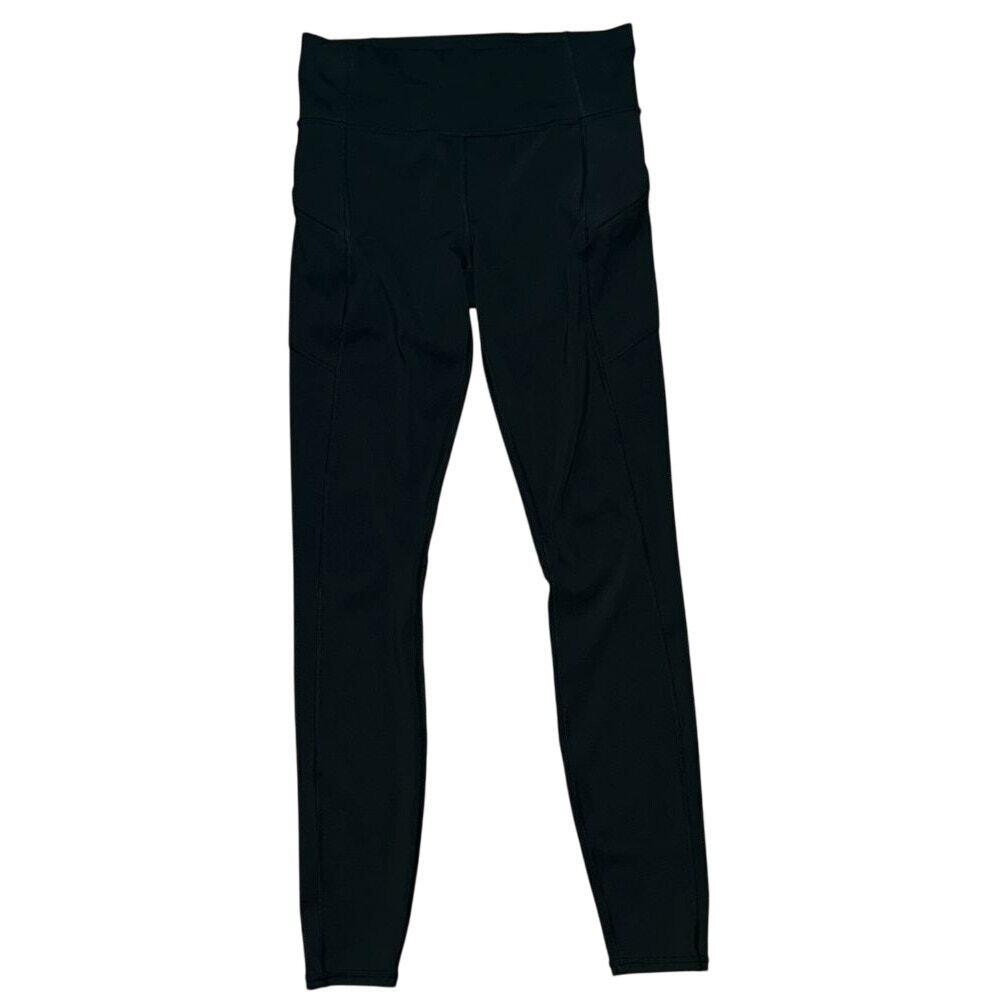 Athleta Contender High Impact Black Compression Leggings Tights Small